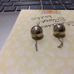 Sterling Silver Ball Earrings